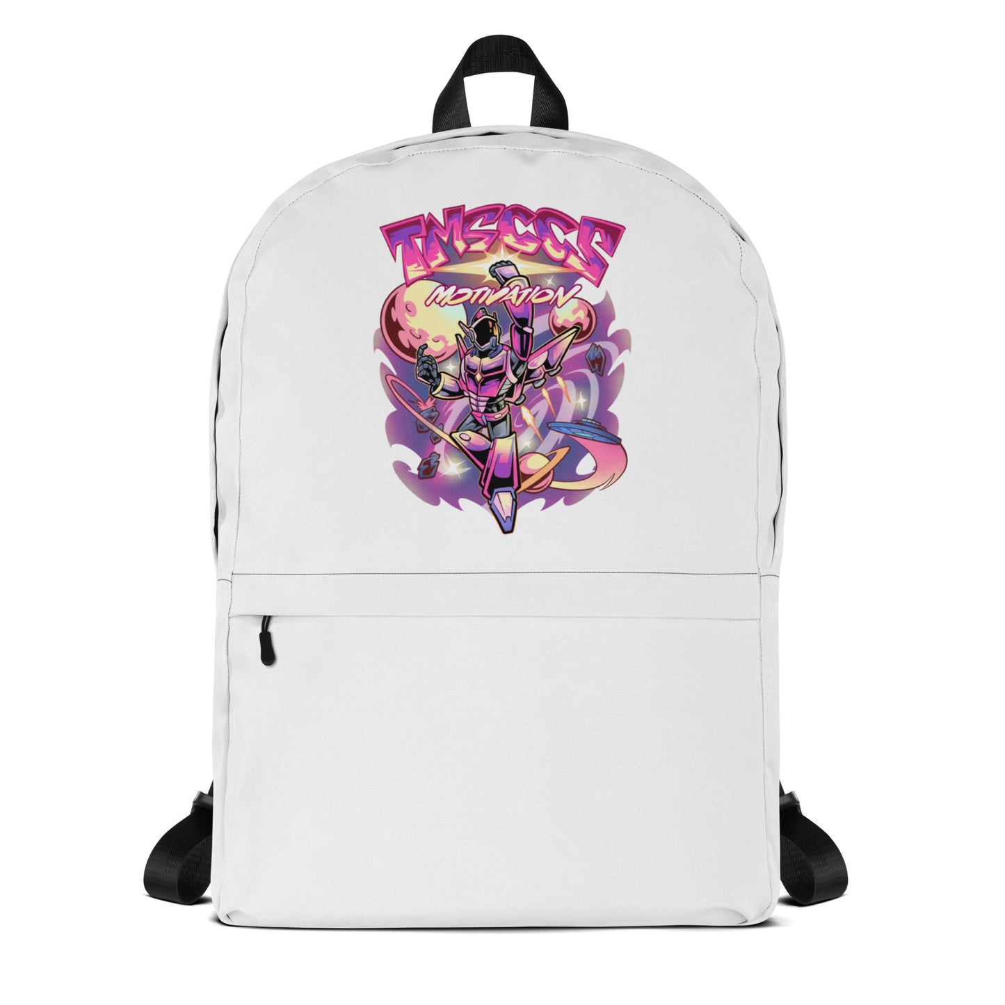 space pink backpack