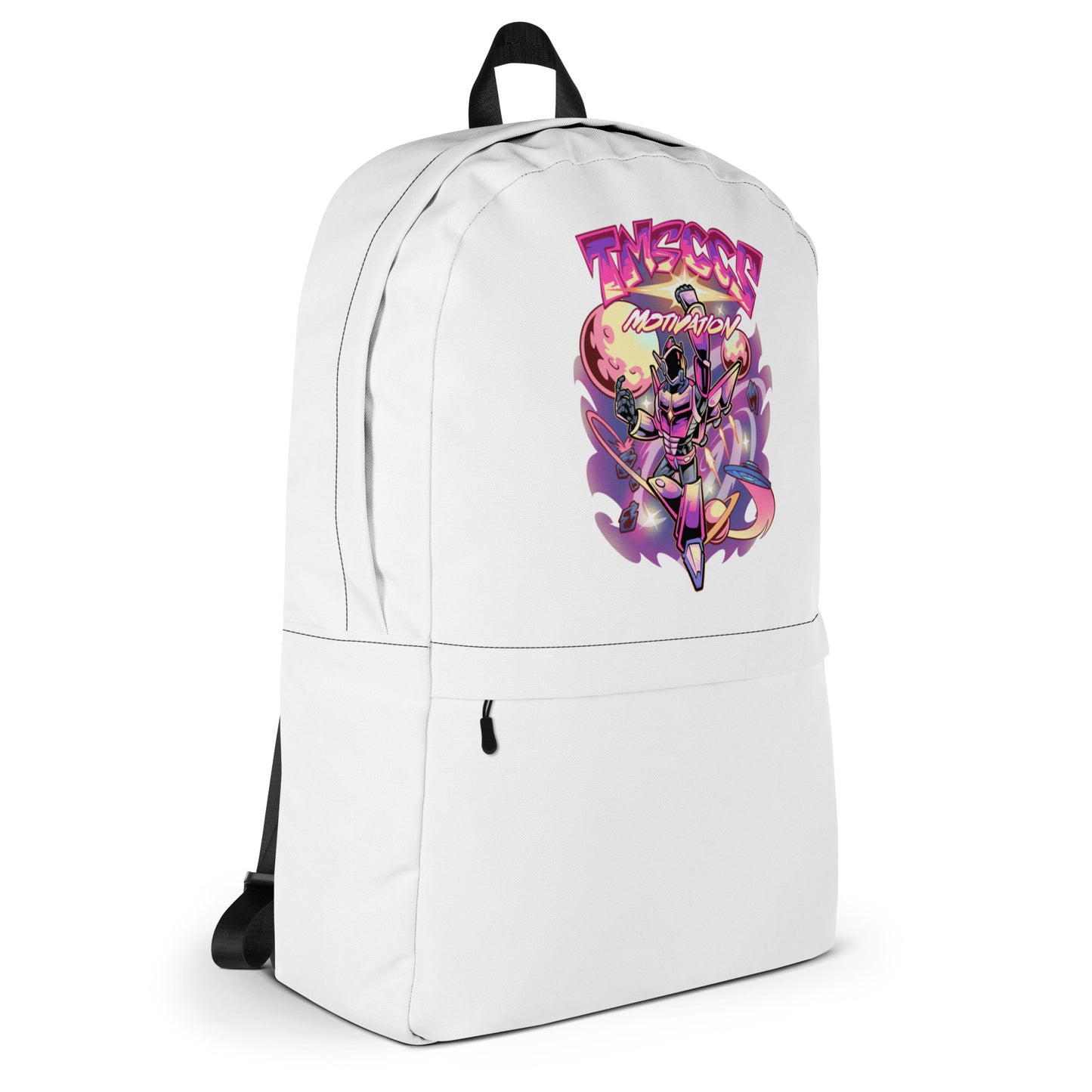 space pink backpack