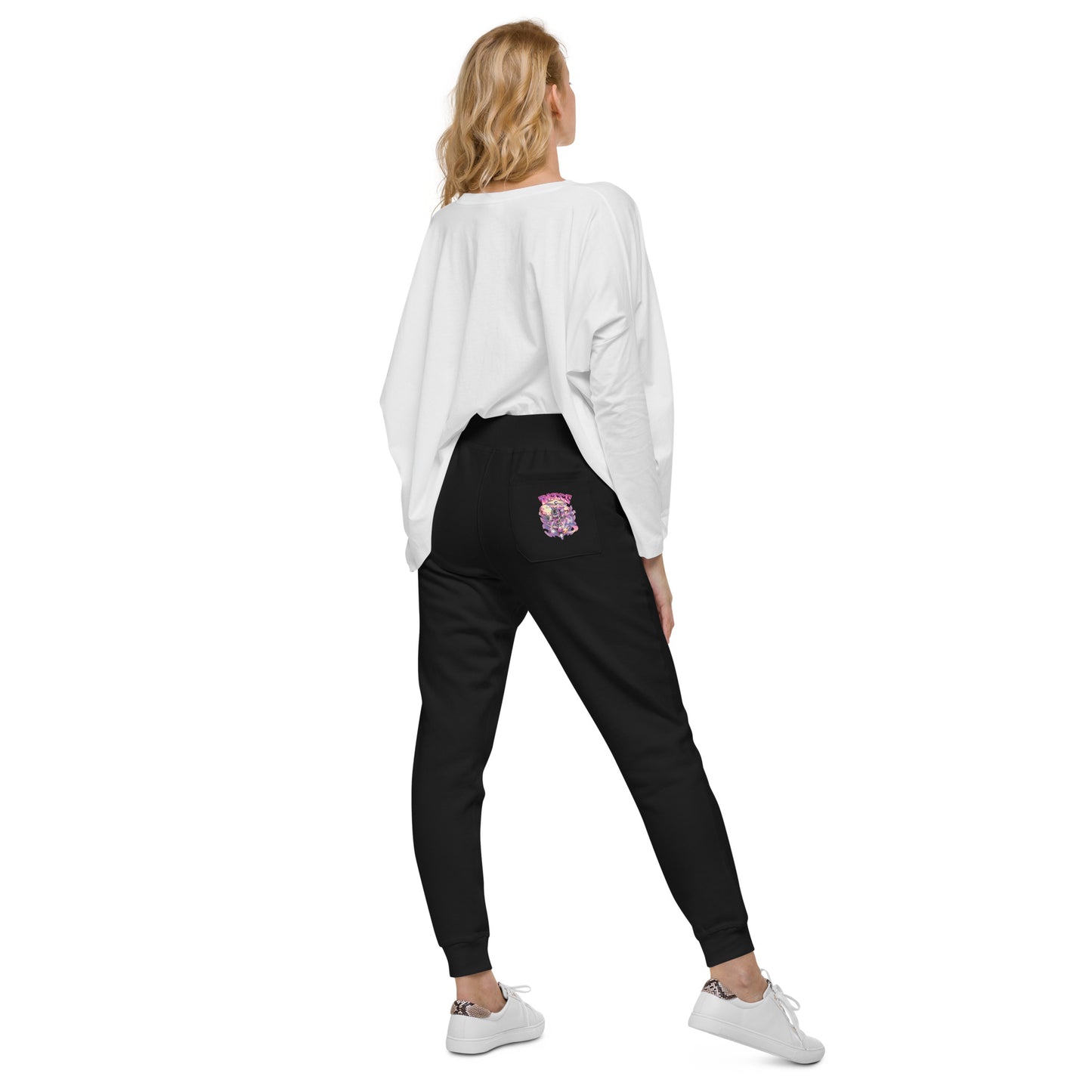 space pink sweatpants