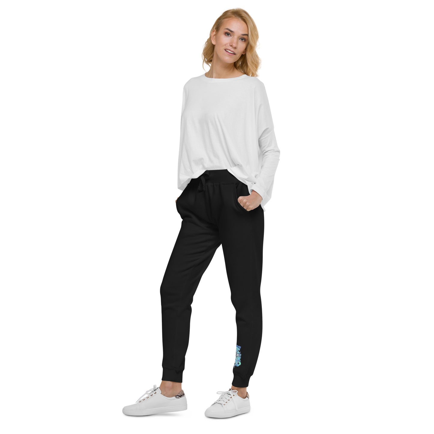 space blue sweatpants