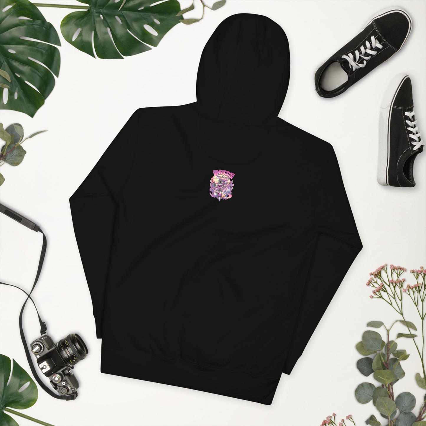 space pink hoodie