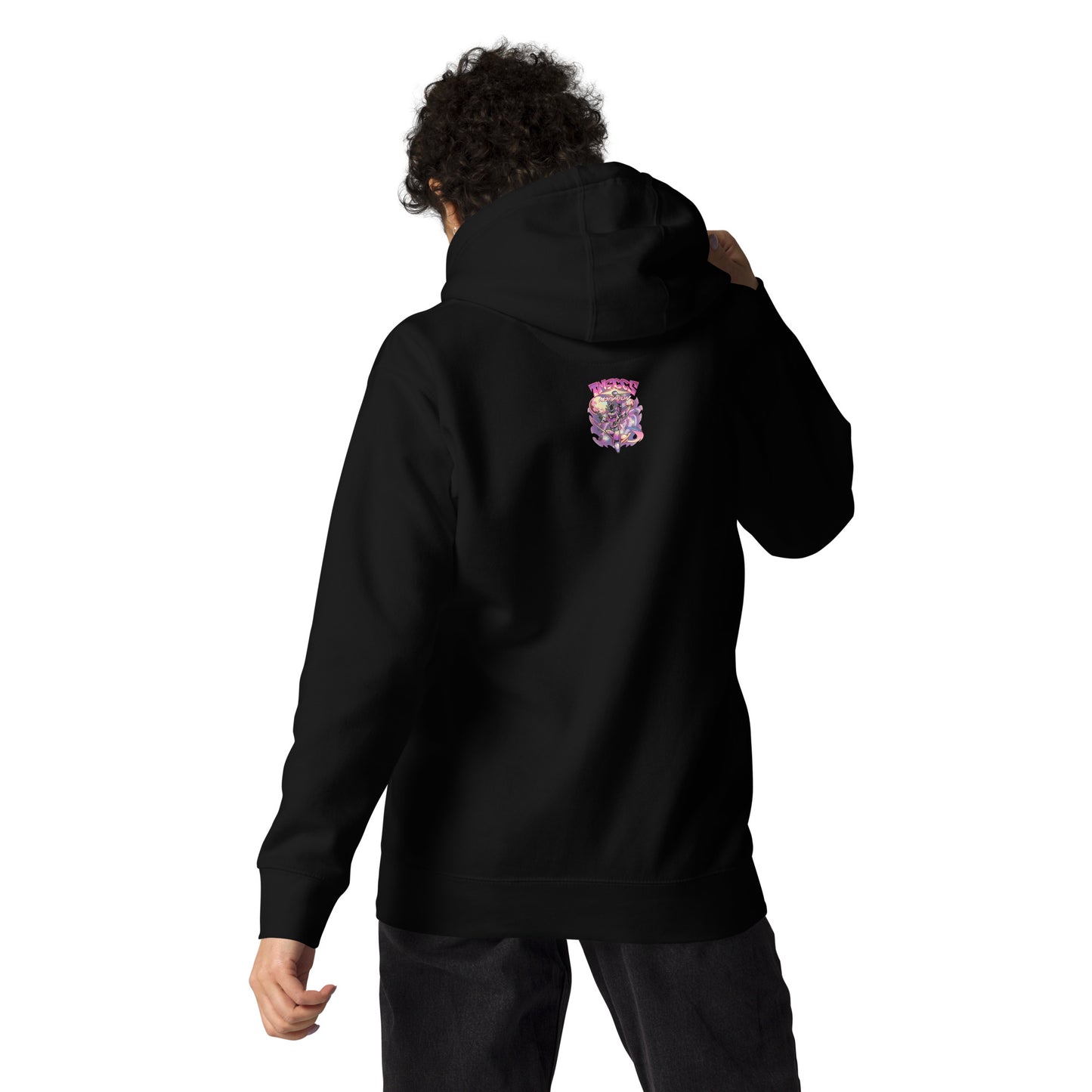 space pink hoodie