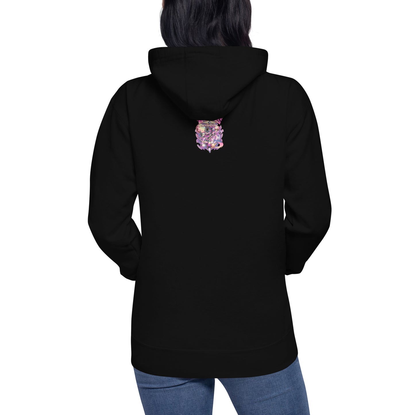 space pink hoodie