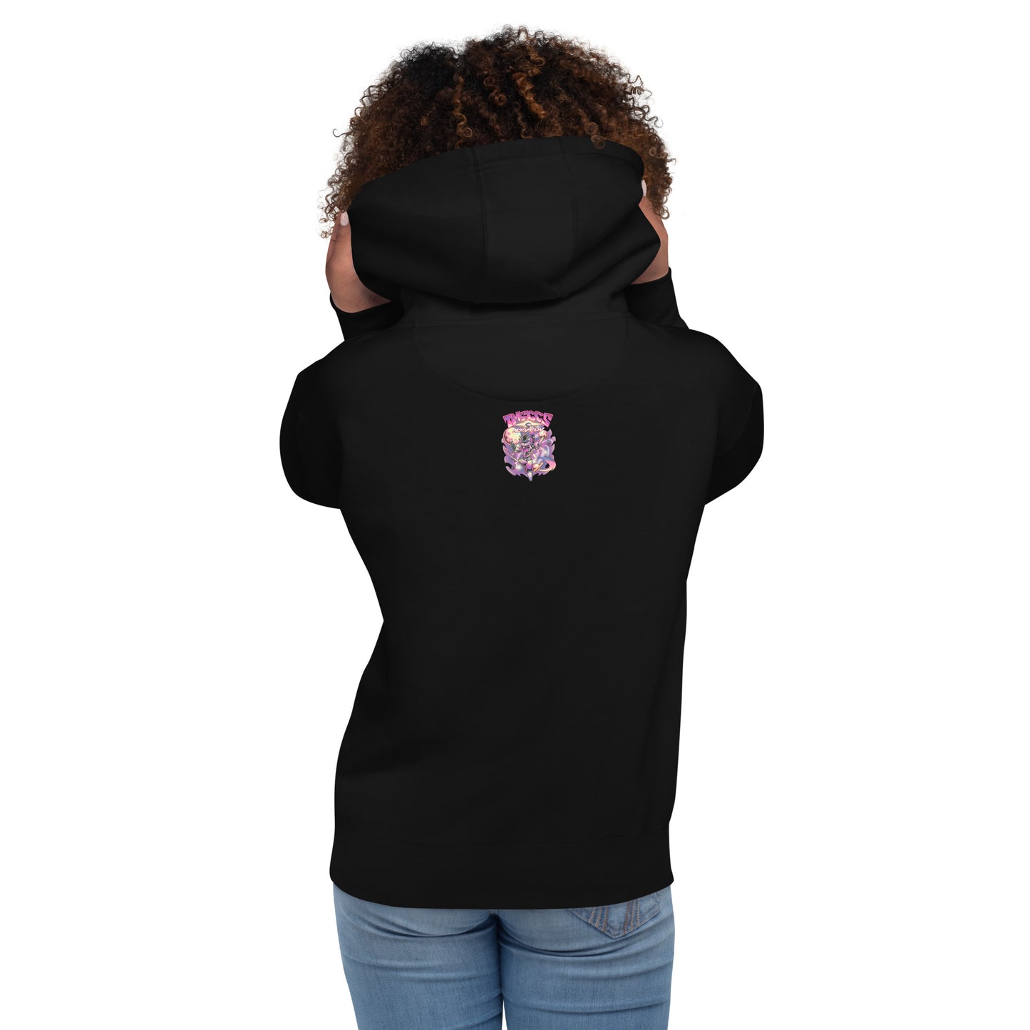 space pink hoodie