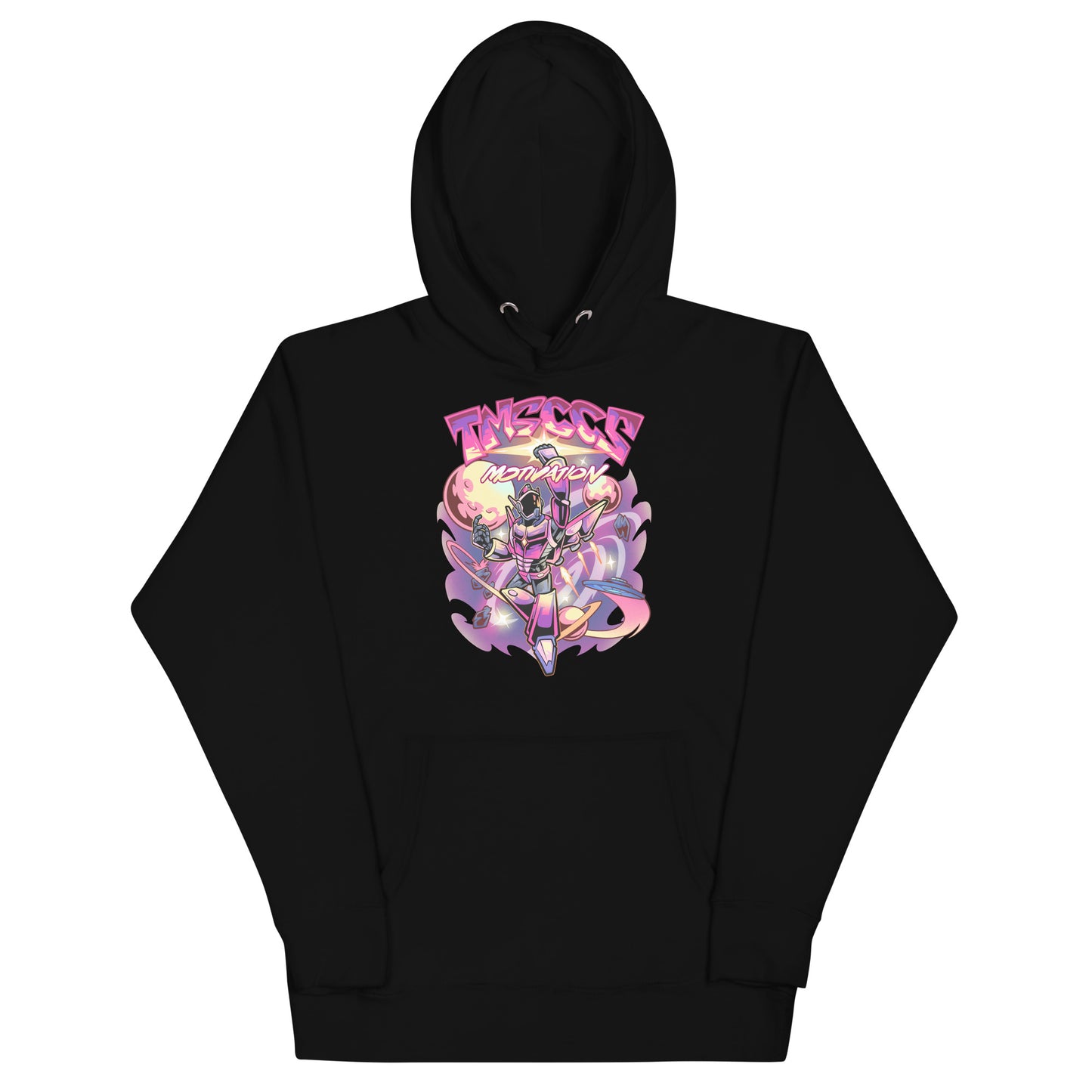 space pink hoodie