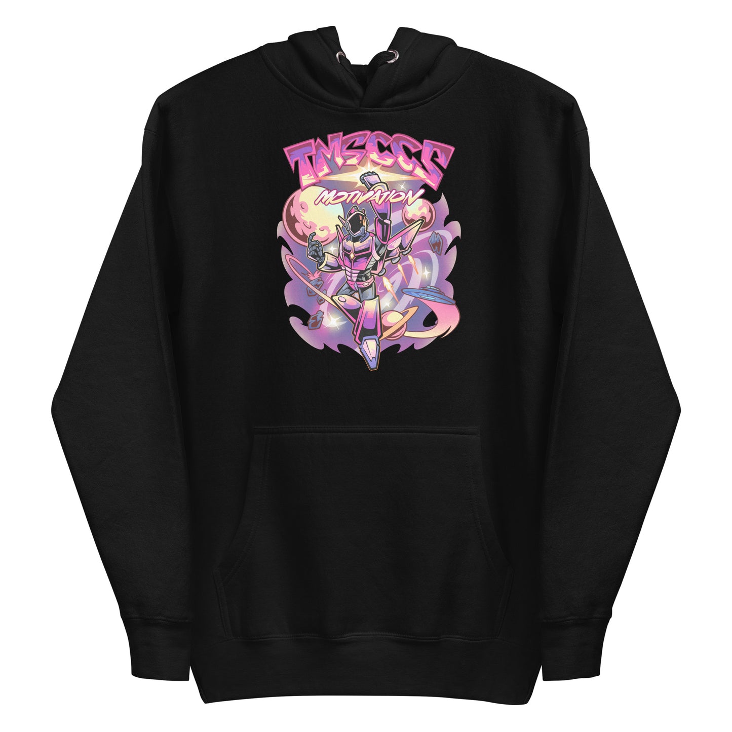 space pink hoodie