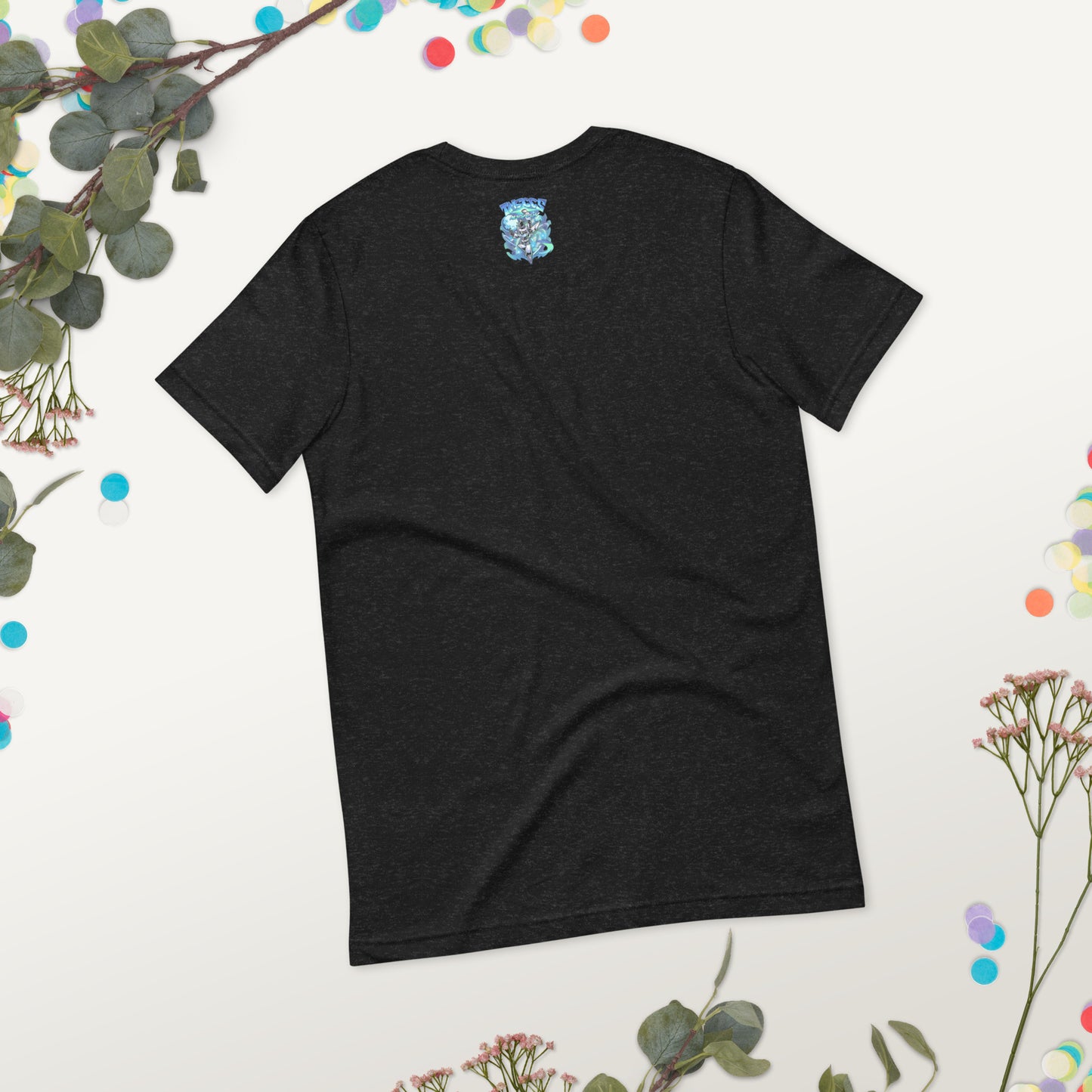 space blue t-shirt