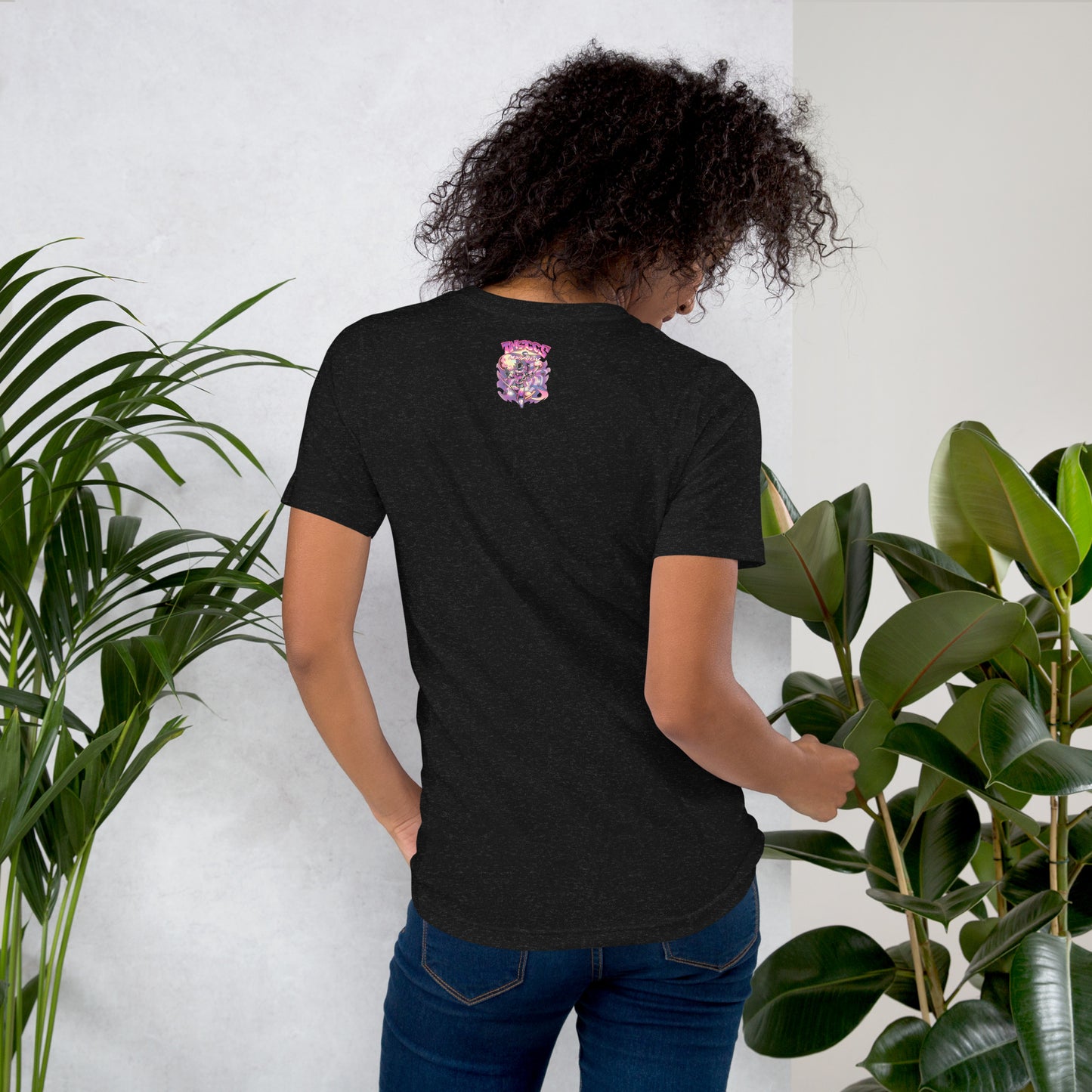 space pink t-shirt