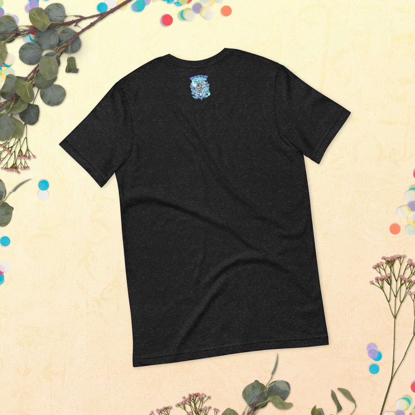 space blue t-shirt