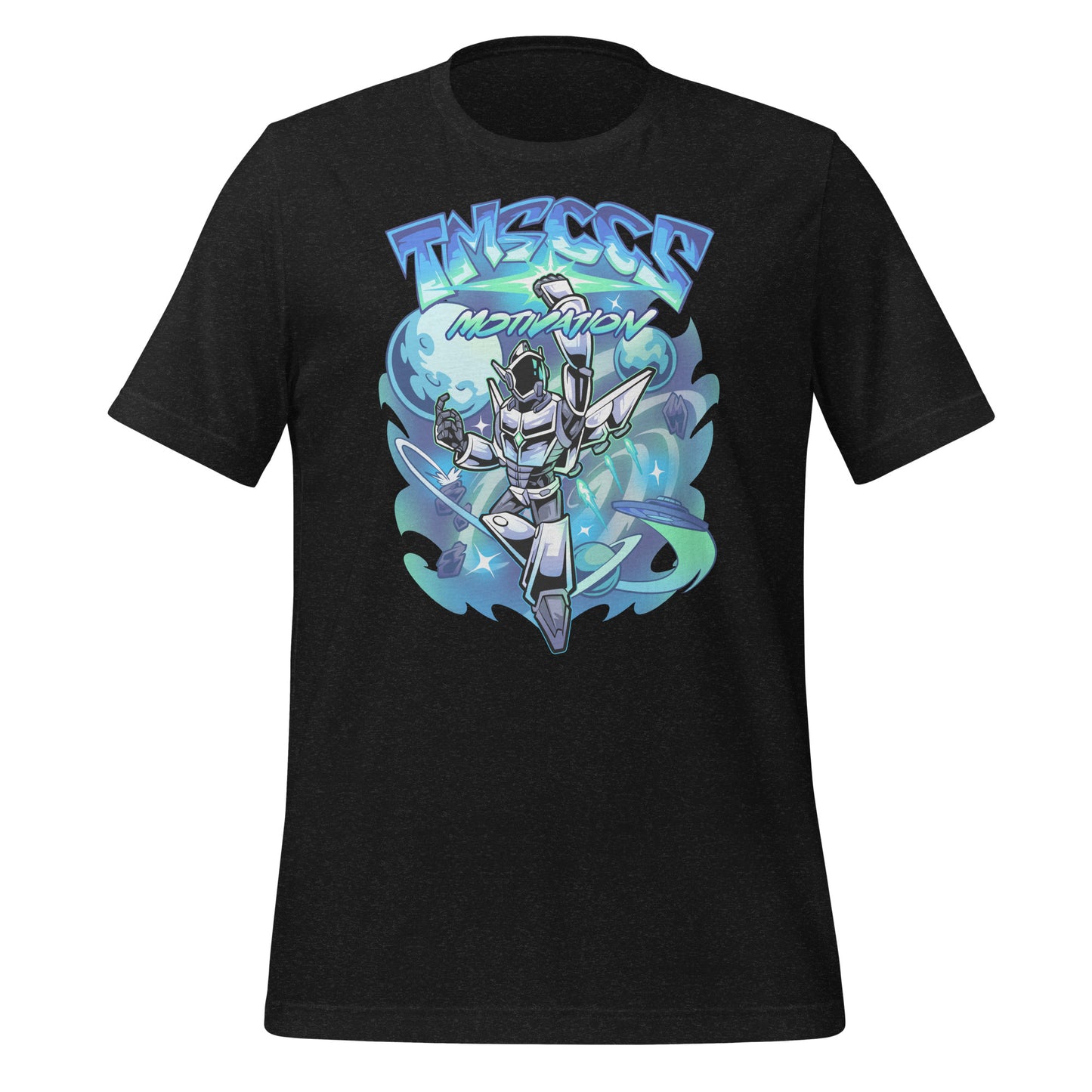 space blue t-shirt