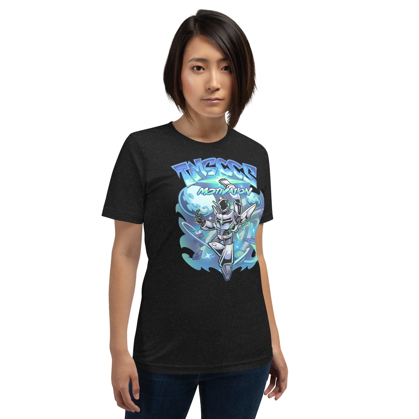 space blue t-shirt