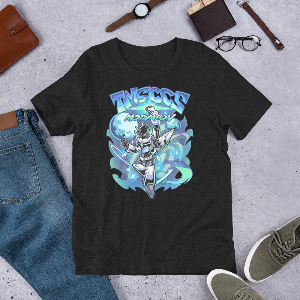 space blue t-shirt