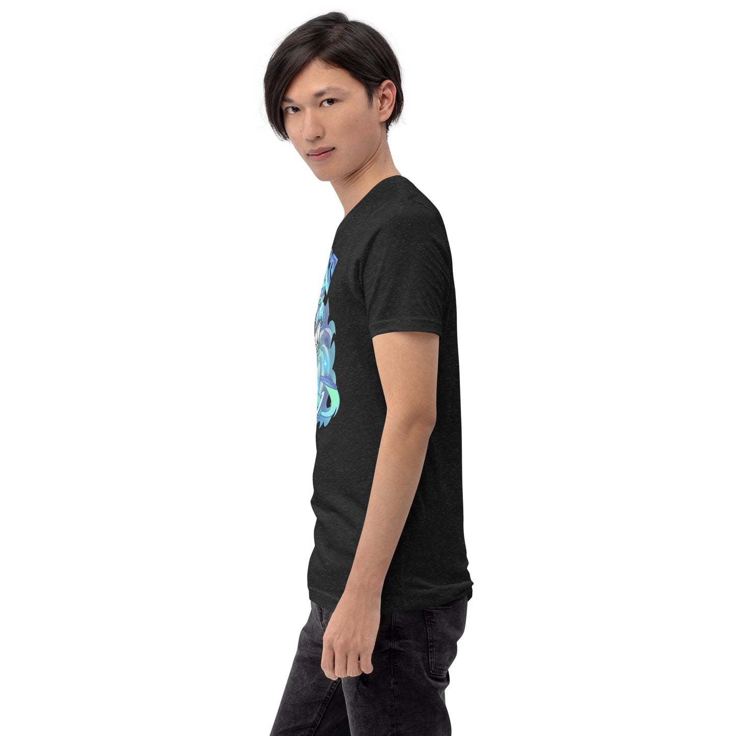 space blue t-shirt