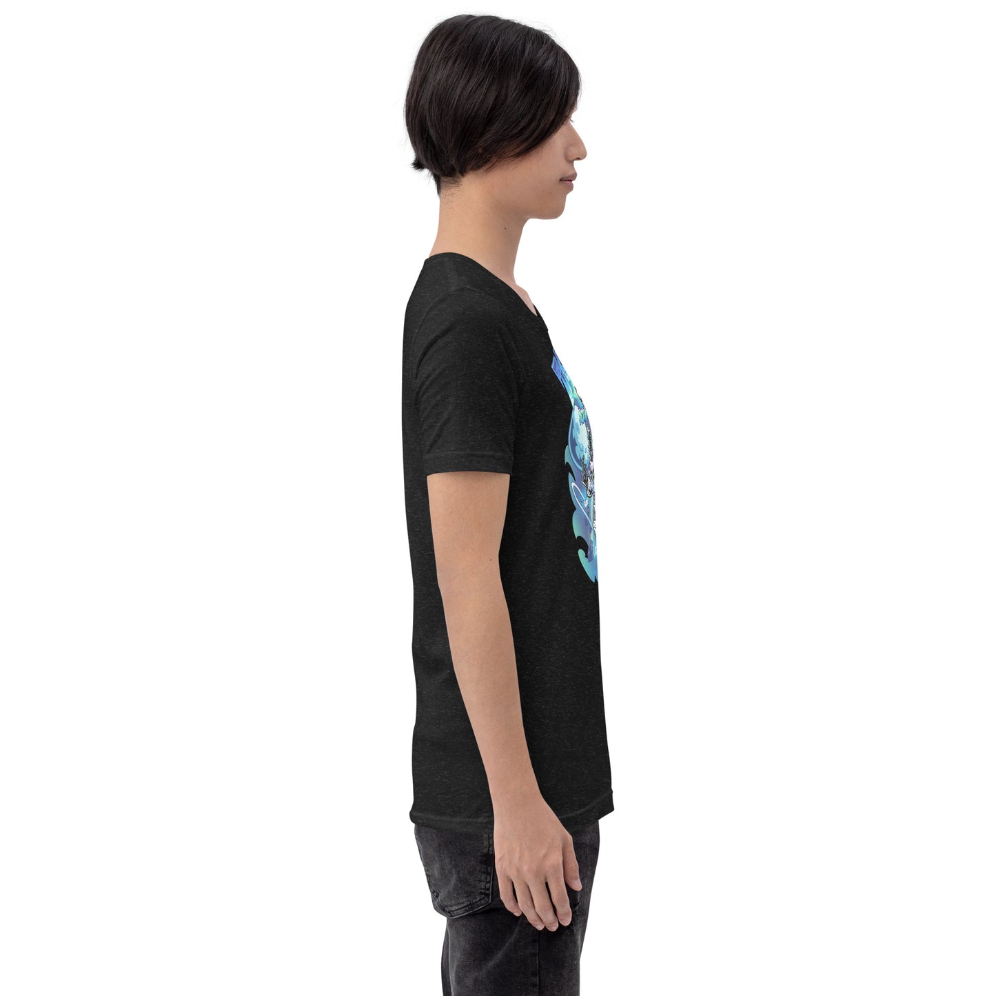 space blue t-shirt