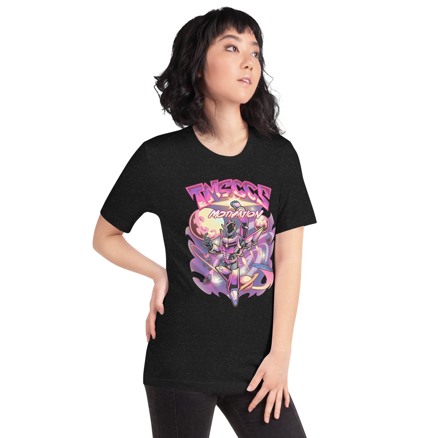space pink t-shirt
