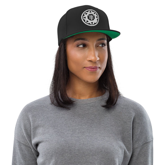 Emblem Snapback Hat